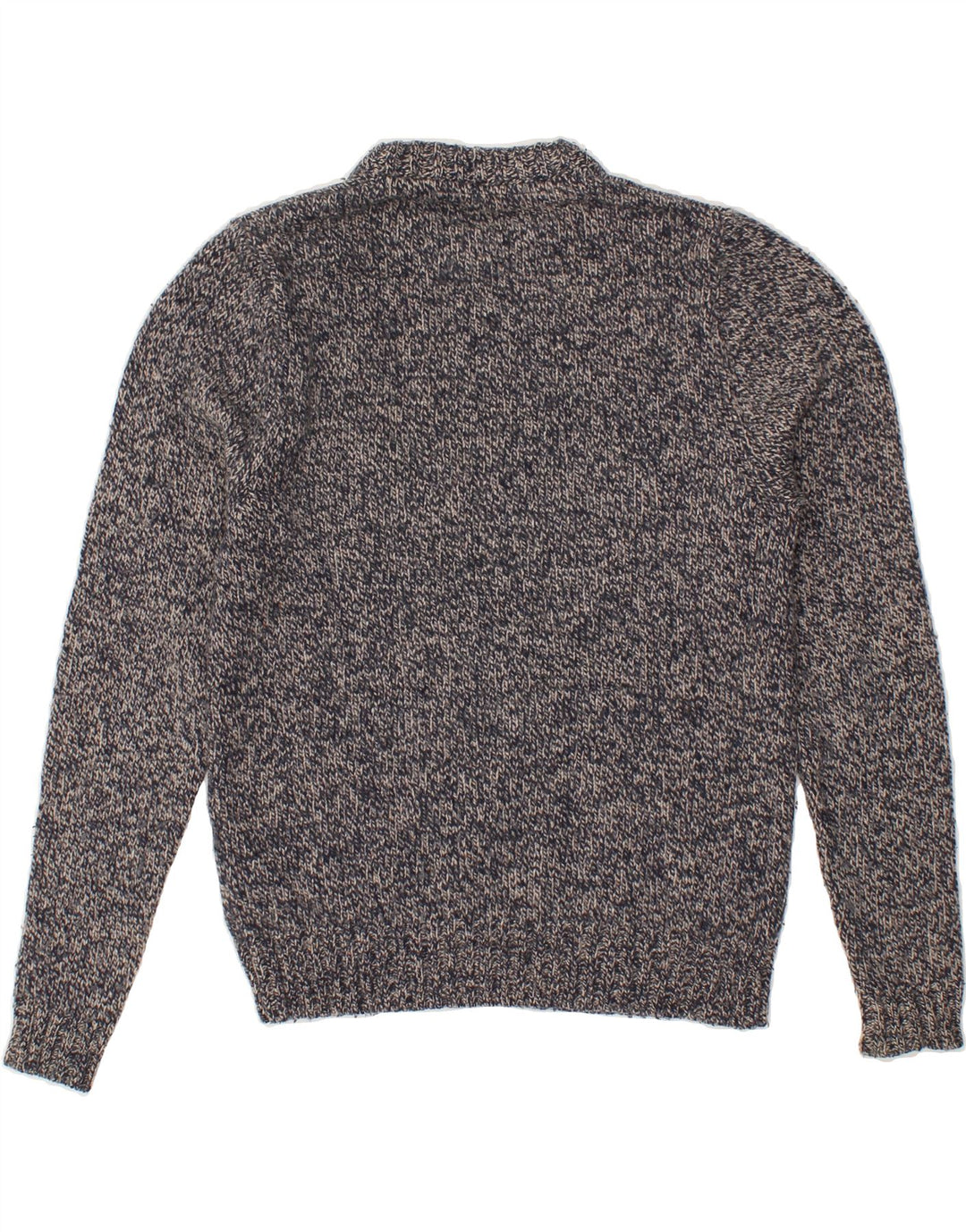 PENGUIN Womens Crew Neck Jumper Sweater UK 14 Medium Grey Lambswool Vintage Penguin and Second-Hand Penguin from Messina Hembry 