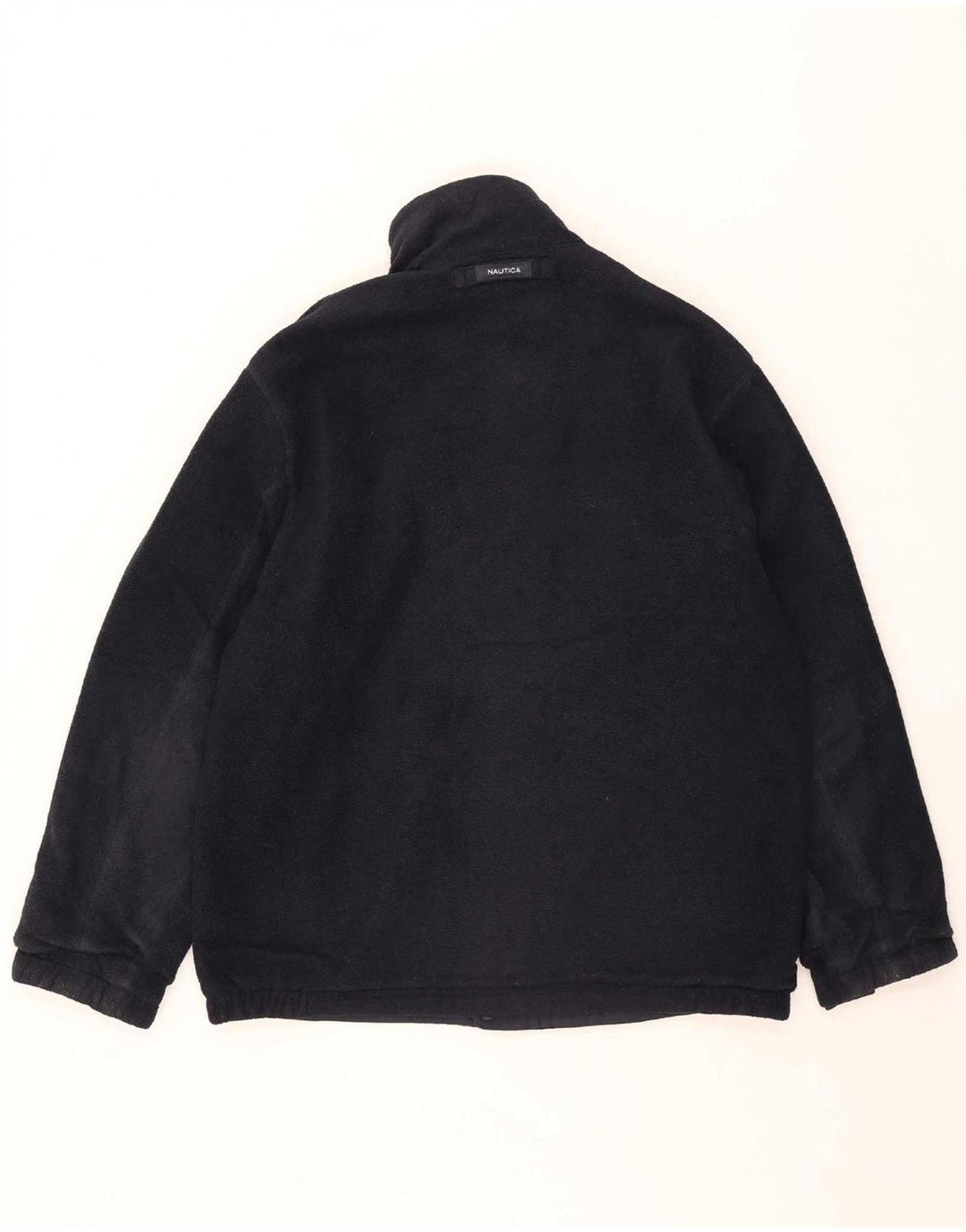 Nautica Herre Hætte Vendbar Jakke UK 40 Large Navy Blue Nylon