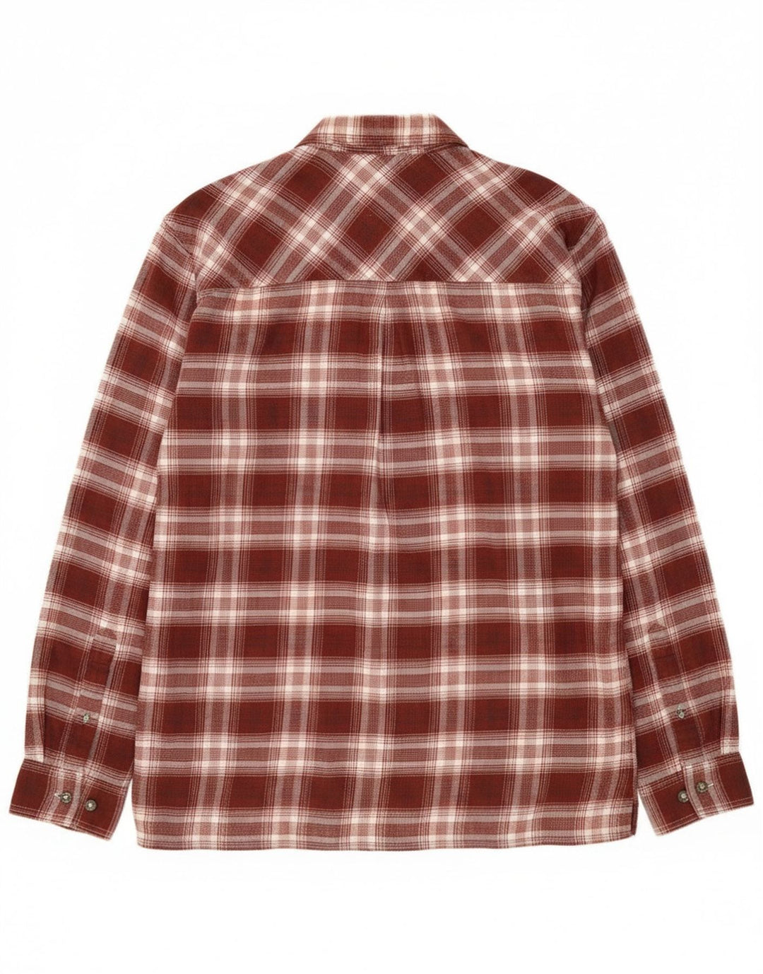 Jack Wolfskin Herre Flannel Shirt XL Bourgogne ternet bomuld