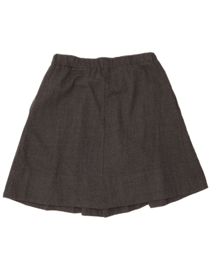 Henry Cottons plisseret nederdel til kvinder IT 42 Medium W30 Grå Flecked