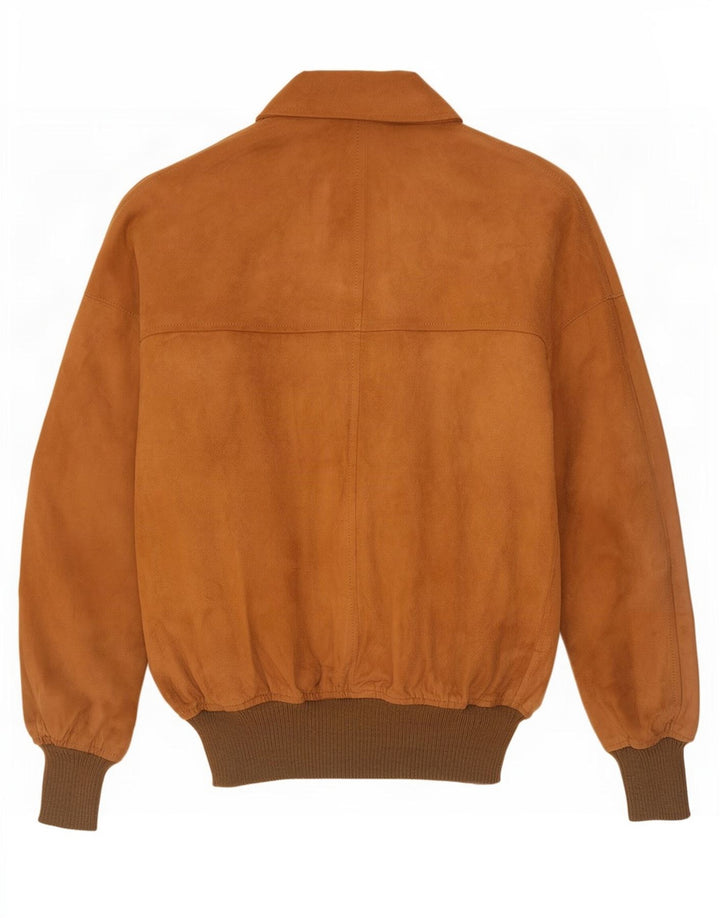 Maren Herre Ruskind Bomber Jacket IT 50 Large Beige Læder