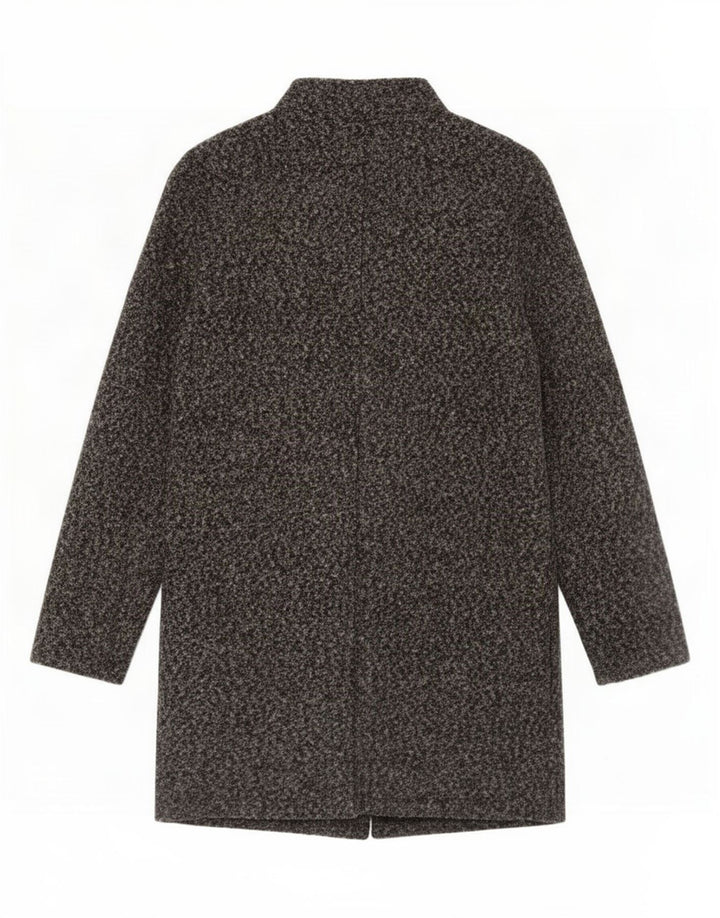 Marks & Spencer Dameoverfrakke UK 8 Small Grå Flecked Polyester
