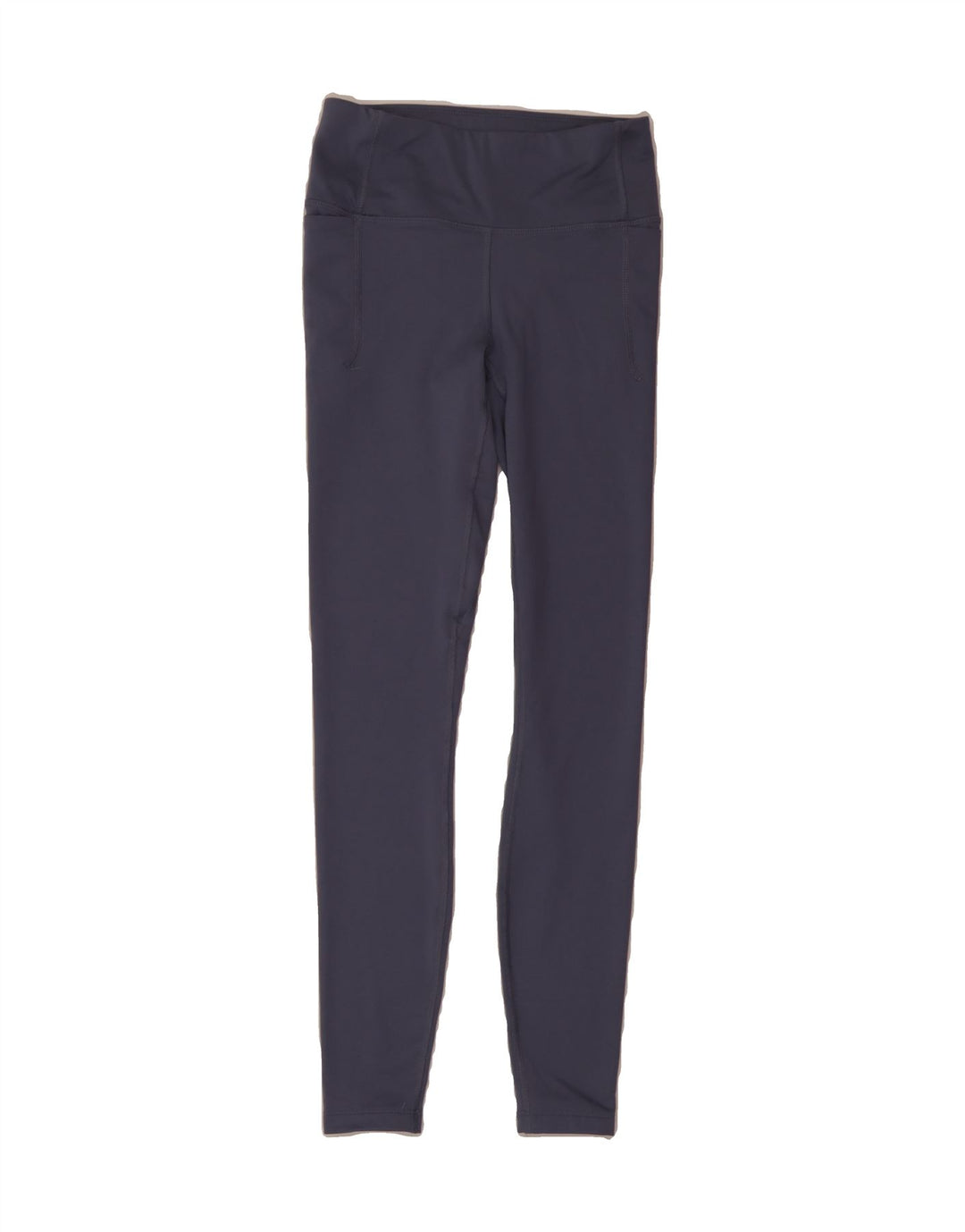 UNDER ARMOUR Womens Leggings UK 6 XS  Blue Polyester Vintage Under Armour and Second-Hand Under Armour from Messina Hembry 