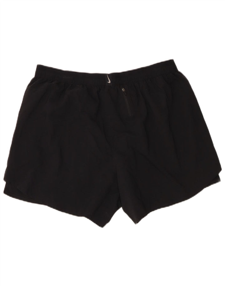 Nike Dri Fit sportsshorts til kvinder 2XL sort polyester