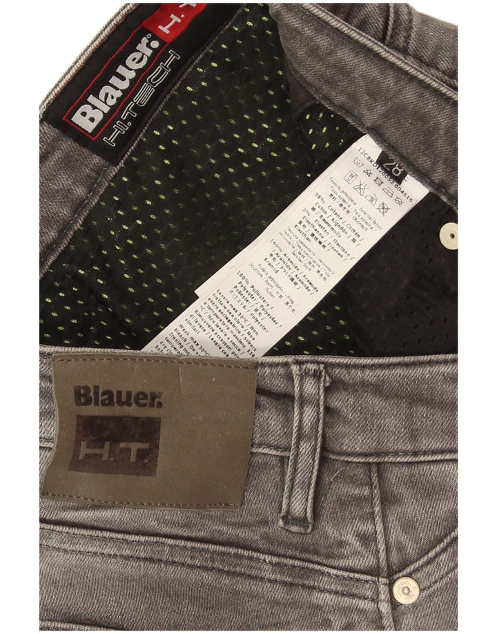 Blauer Dame Skinny Jeans W28 L29 Grå Bomuld