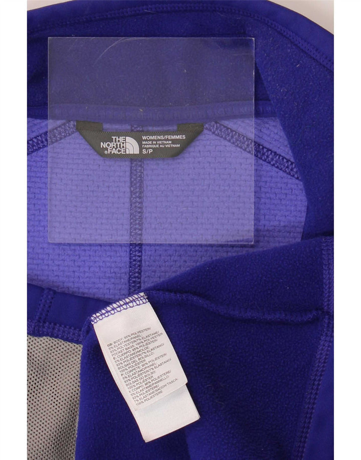 The North Face Dame træningsdragt Top jakke UK 10 Small Blue Polyester