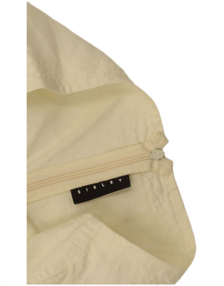 Sisley Dame Asymmetrisk Nederdel W30 Medium Gul