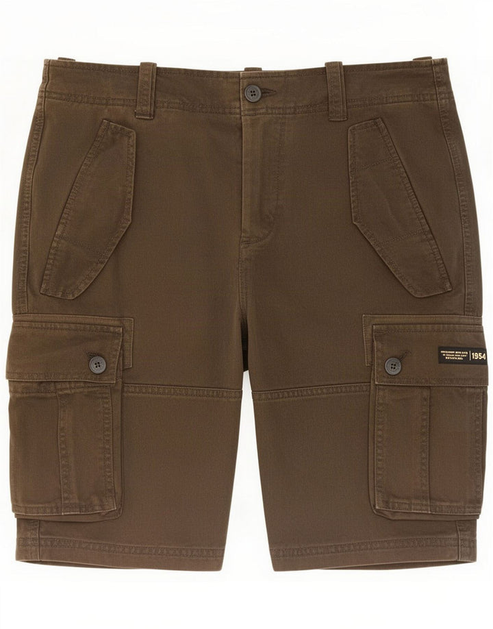 Superdry Regular Cargo Shorts til mænd Medium W32 Brun Bomuld