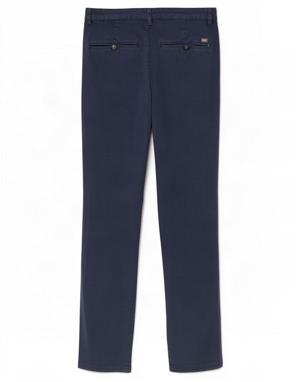 Zara Herre Slim Chino Bukser EU 36 XS W29 L32 Marineblå