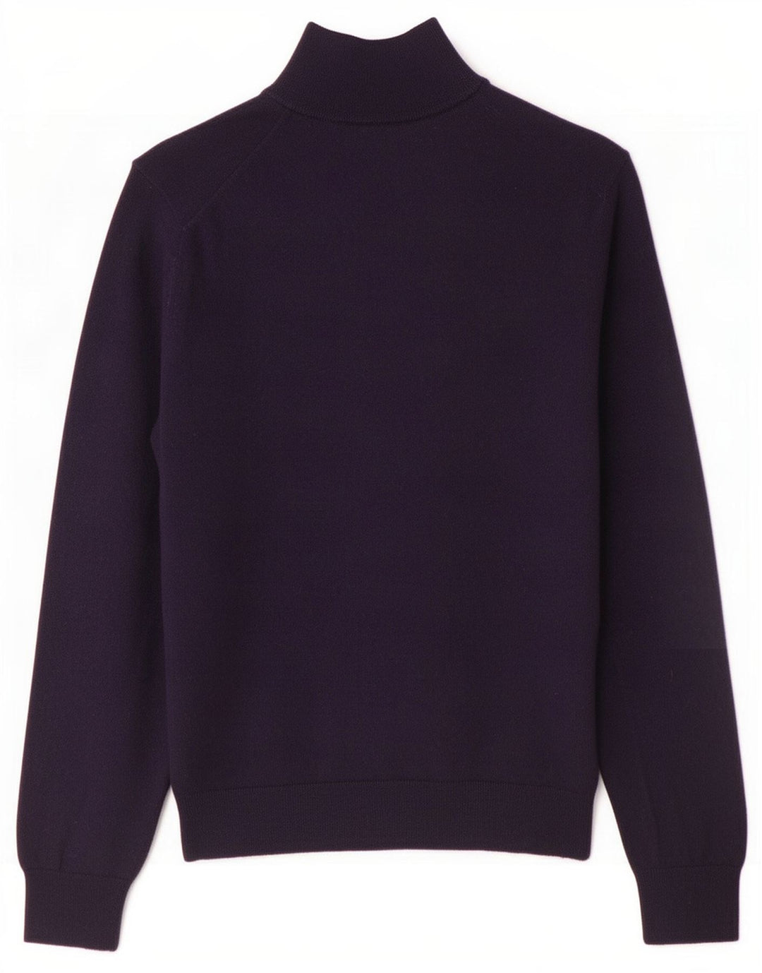 Gant Herre Zip Neck Jumper Sweater Large Navy Blue Uld