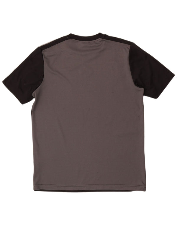 Adidas Herre T-Shirt Top Medium Sort Colourblock