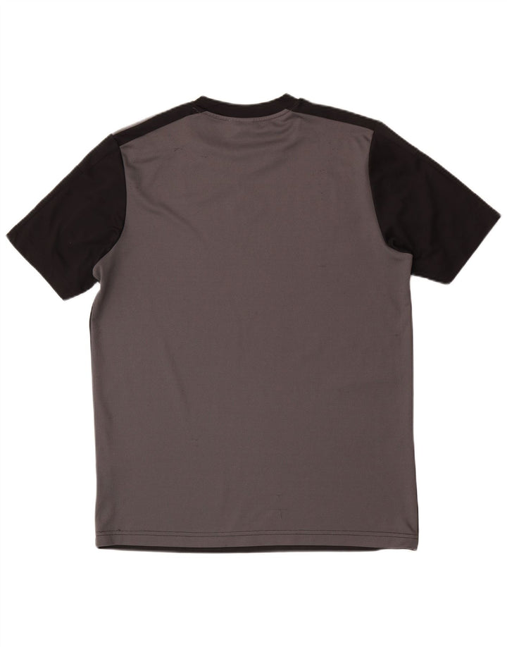 Adidas Herre T-Shirt Top Medium Sort Colourblock