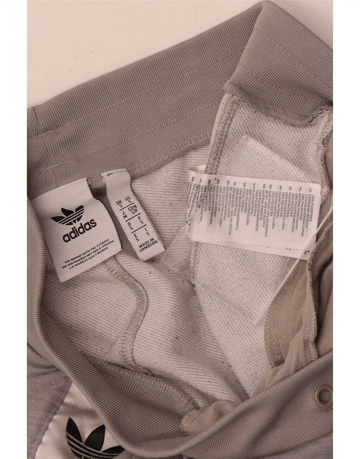 Adidas Herre grafiske sportsshorts Små grå Colourblock Polyester