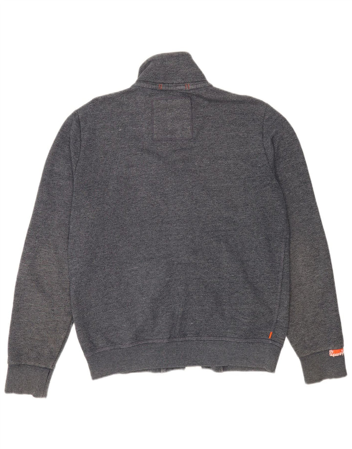Superdry Træningsdragt til mænd Topjakke XL Marineblå Bomuld