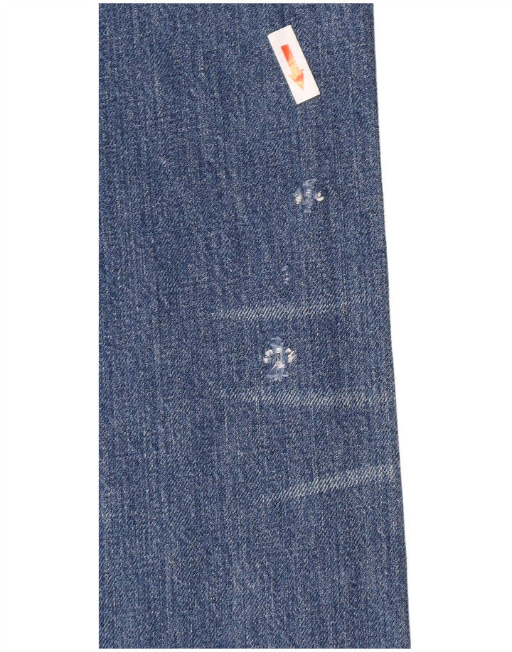 Levi's Herre 501 Straight Jeans W38 L30 Blå Bomuld