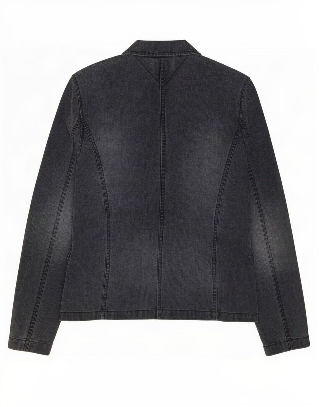 Tommy Hilfiger Dame 3-knaps Denim Blazer Jacket UK 12 Medium Navy Blue