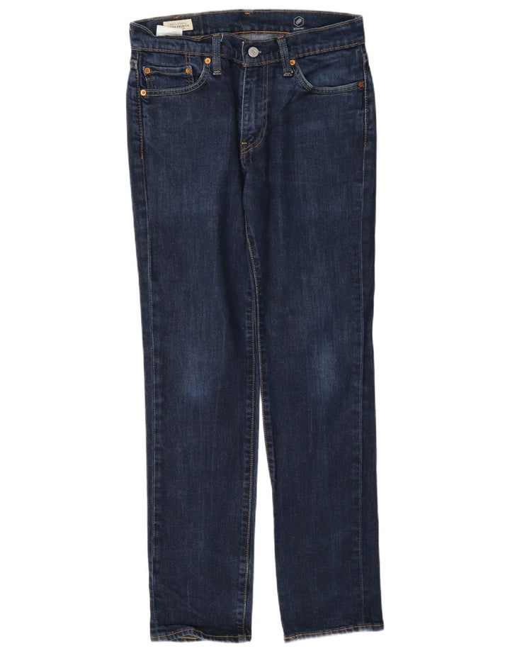 Levi's Herre 511 Slim Jeans W30 L32 Marineblå Bomuld