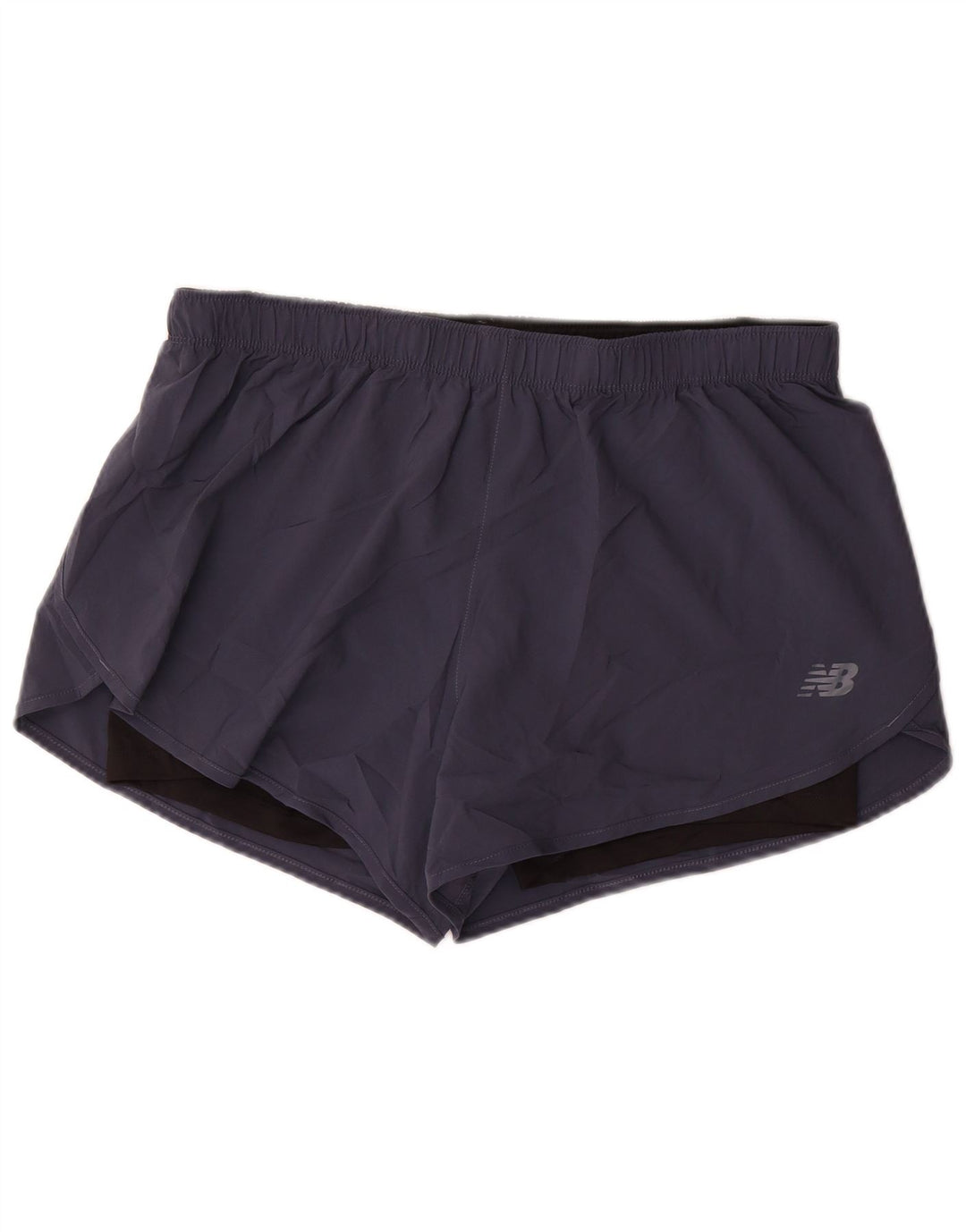 NEW BALANCE Sportsshorts til kvinder UK 16 Large Navy Blue Polyester