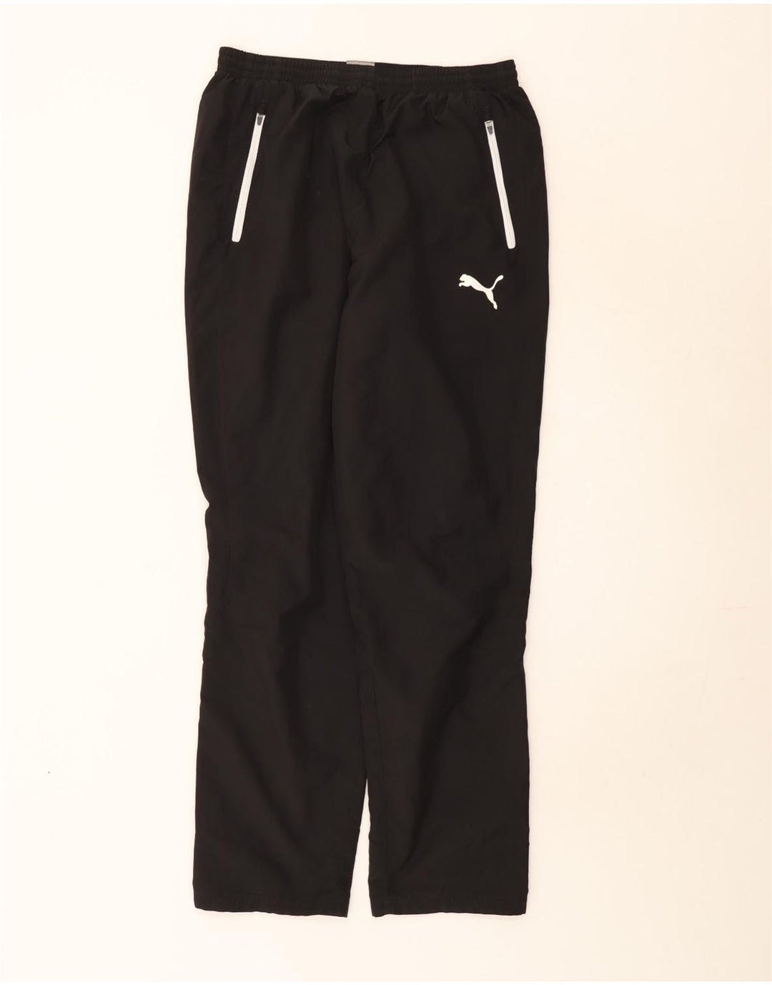 Puma træningsdragt bukser til kvinder UK 14 Medium Black Polyester Sports