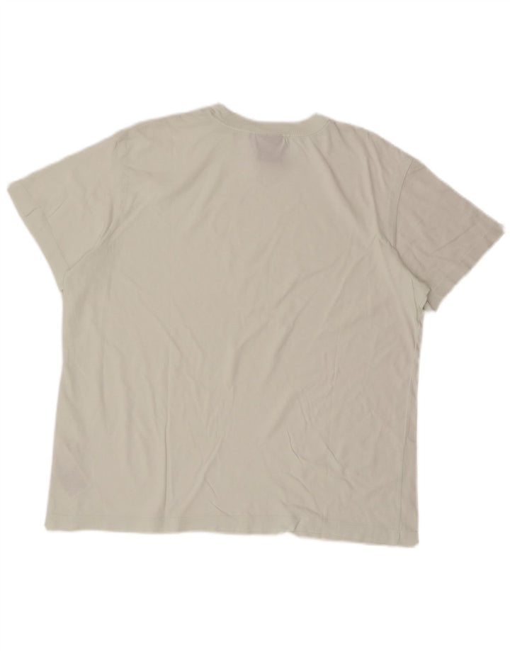 Nike Oversized T-Shirt Top UK 14 Medium Grøn Bomuld