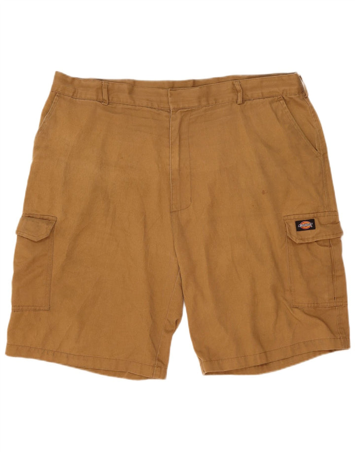 Dickies Herre Cargo Shorts W42 2XL Khaki Polyester