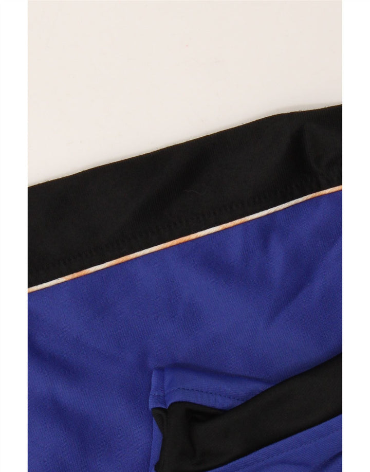 Champion Herre grafisk træningsdragt Topjakke Lille Blå Colourblock Polyester
