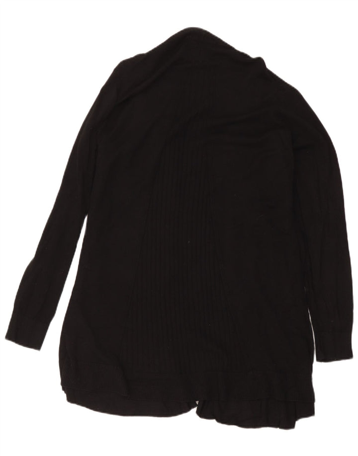 Marks & Spencer Dame Longline Open Cardigan Sweater UK 18 XL Sort