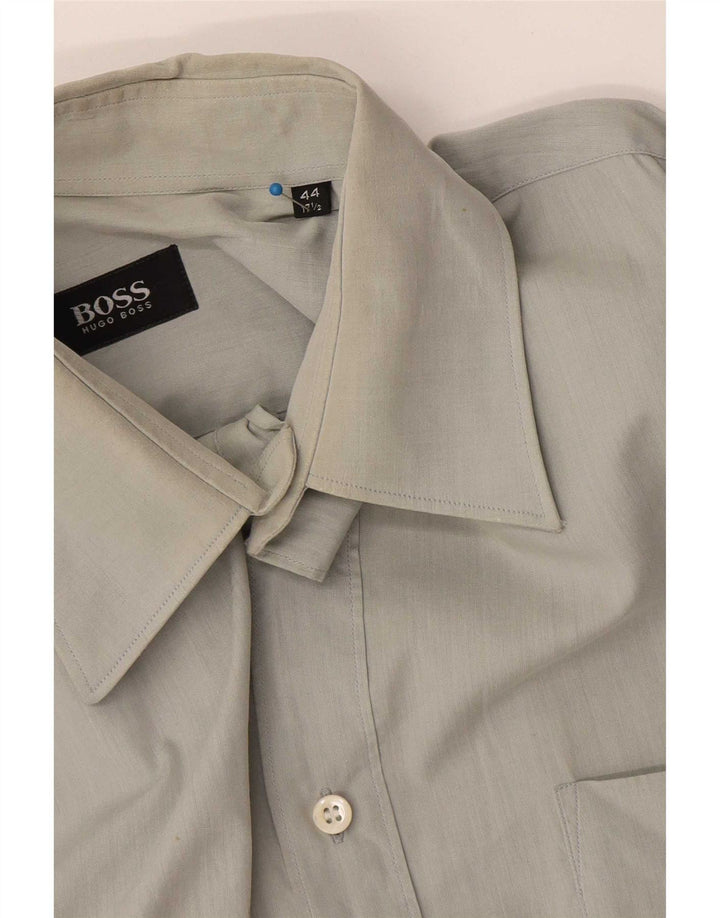 Hugo Boss Herreskjorte Str. 17 1/2 44 XL Grå