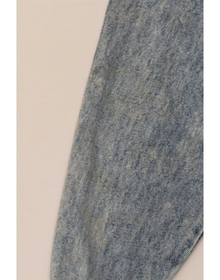 Vintage denimjakke til drenge 11-12 år blå bomuld