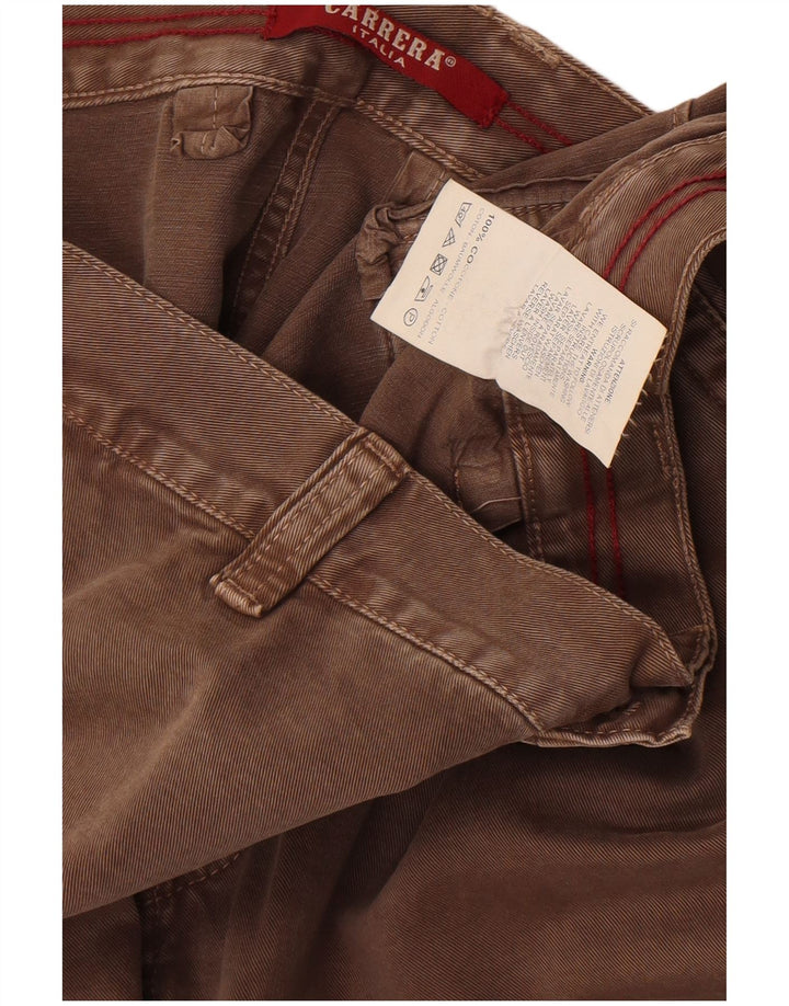 Carrera Herre Regular Fit Cargo Bukser W40 L30 Brun Bomuld
