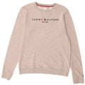 Tommy Hilfiger Drenge Grafisk Sweatshirt Jumper 15-16 år Grå Flecked
