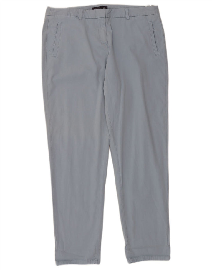 MARKS & SPENCER Slim Chino-bukser til kvinder UK 14 Large W36 L30 Blue