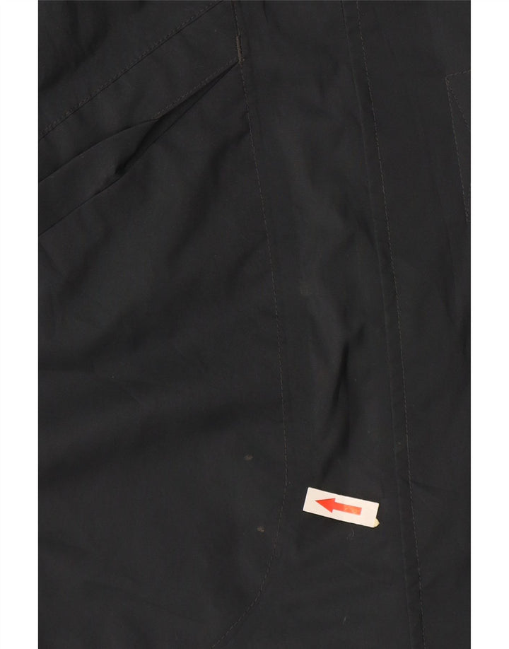 Adidas Dame Oversized Regnjakke UK 12 Medium Grey Polyester