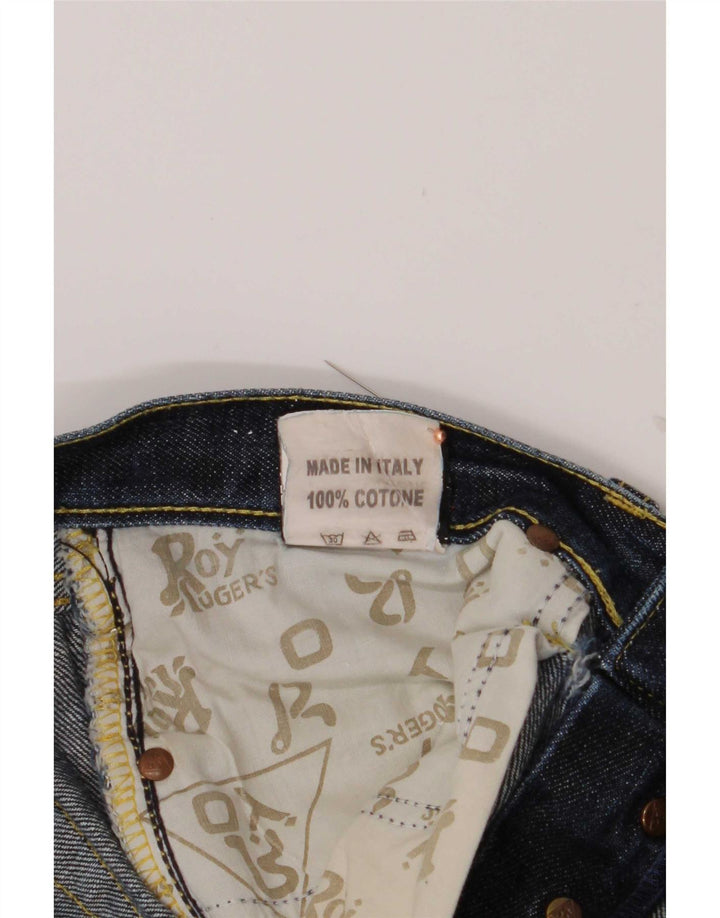Roy Rogers lige jeans til kvinder W29 L31 blå bomuld