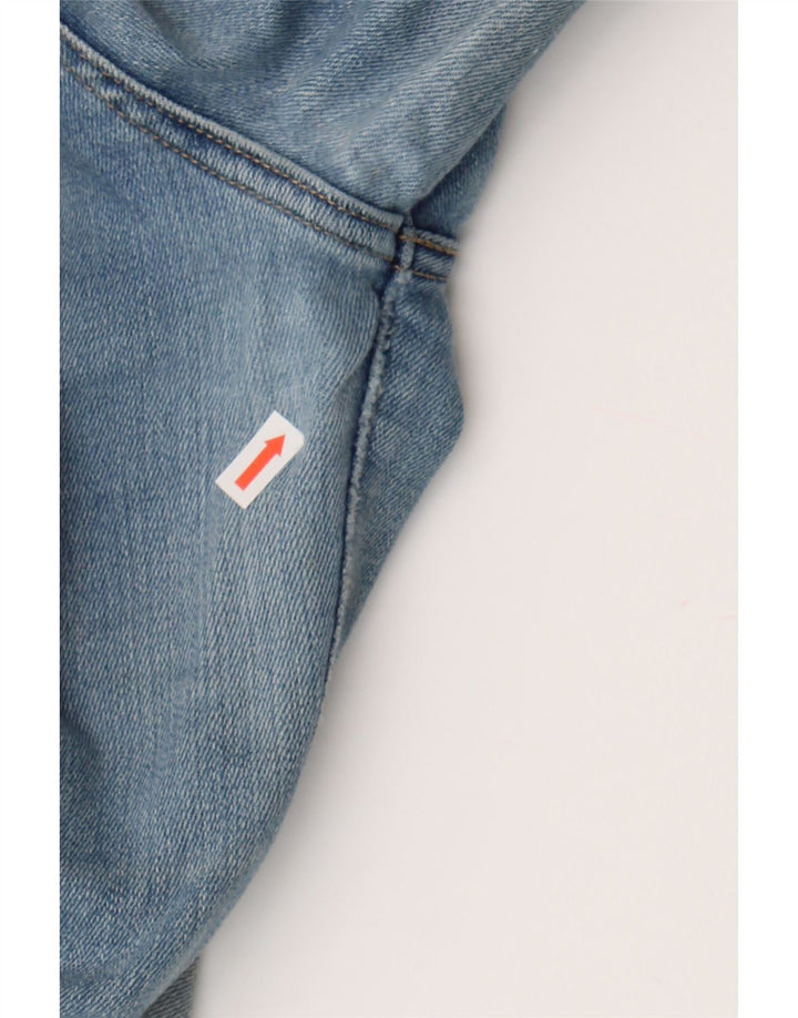 LEVI'S Womens 711 Distressed Skinny Jeans W29 L29 Blue Cotton Vintage Levi's and Second-Hand Levi's from Messina Hembry 