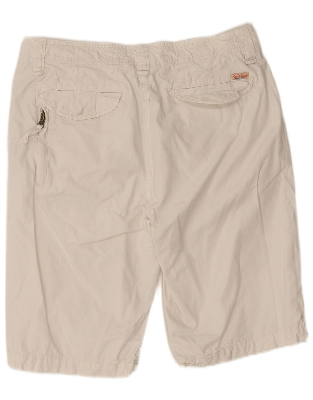 Scotch & Soda Chino Shorts til mænd W32 Medium White Bomuld