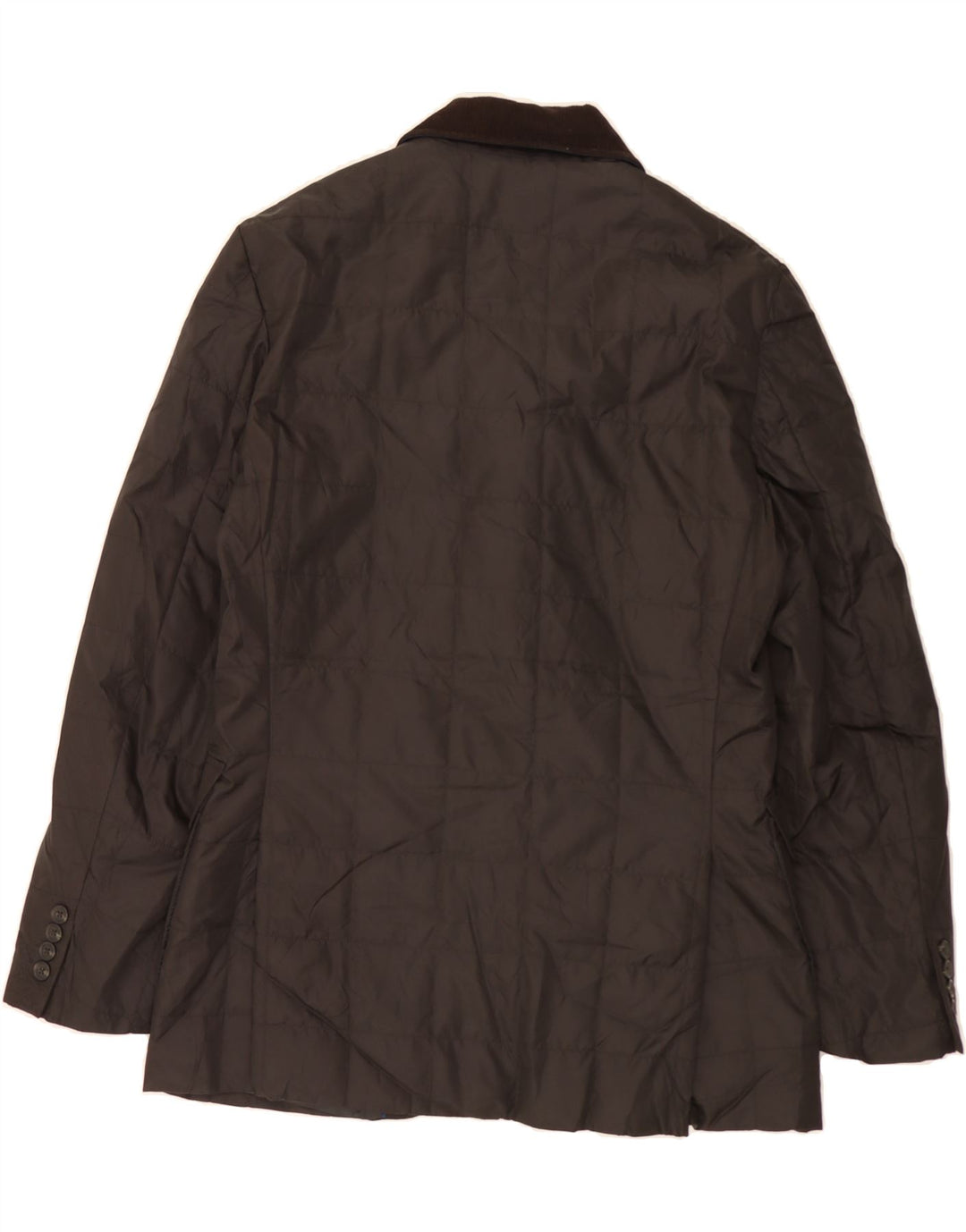 CHAPS Mens Quilted Jacket UK 40 Large Brown Polyester Vintage Chaps and Second-Hand Chaps from Messina Hembry 