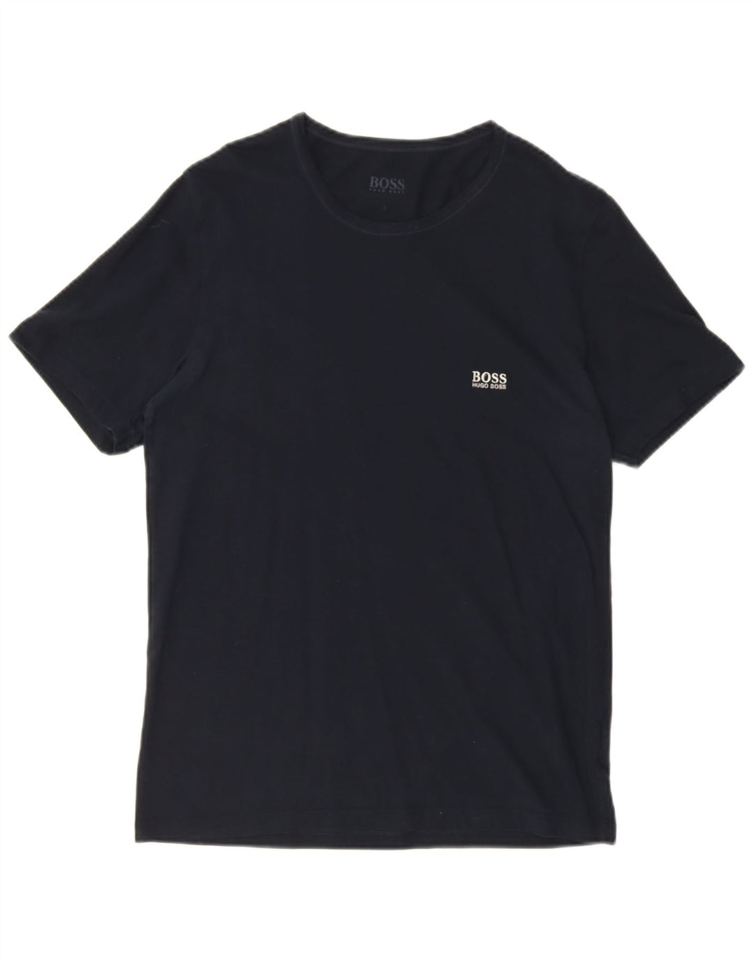 Hugo Boss Herre T-Shirt Top Stor Marineblå Bomuld
