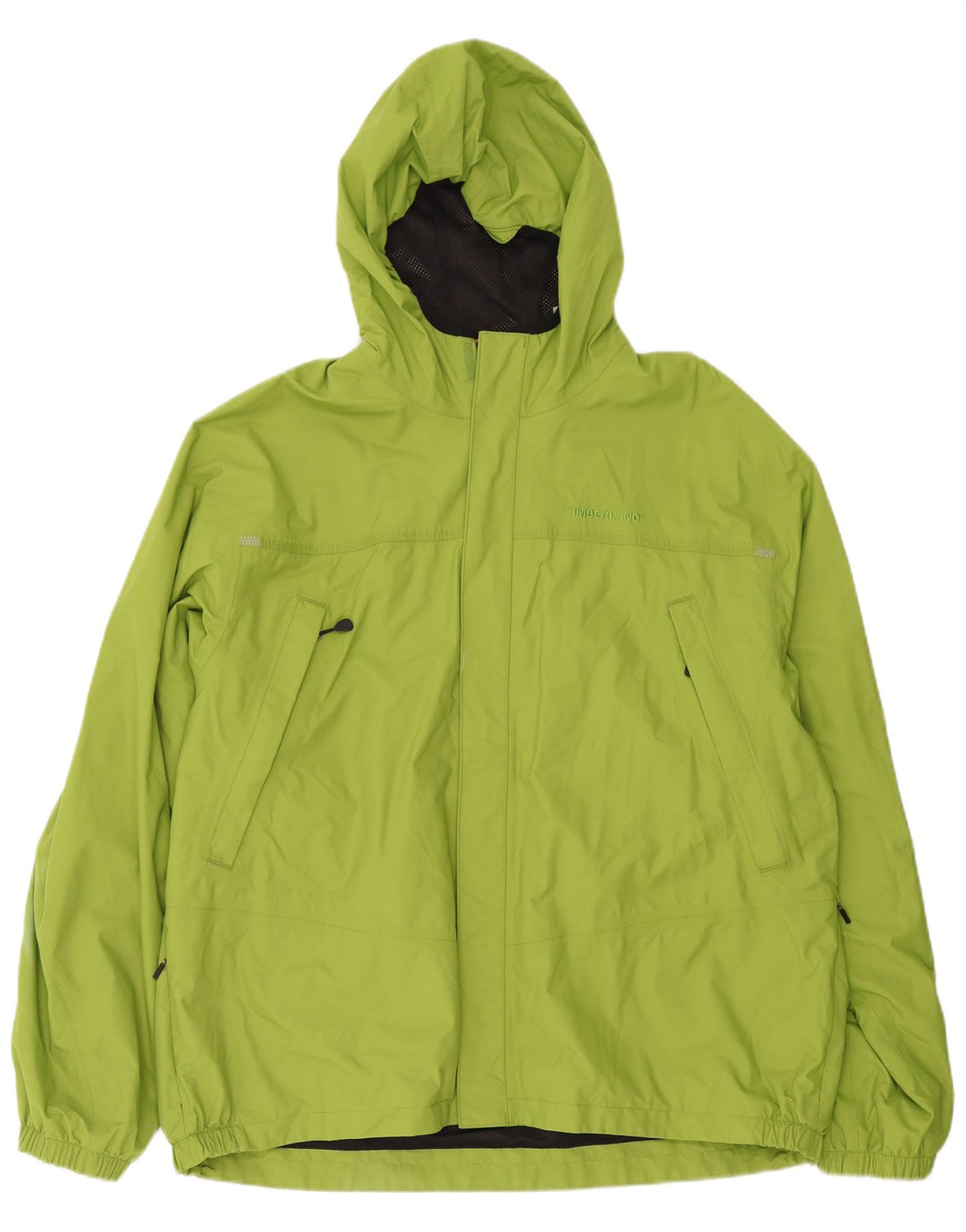 Timberland Regnjakke med hætte til mænd UK 44 2XL Grøn Polyester