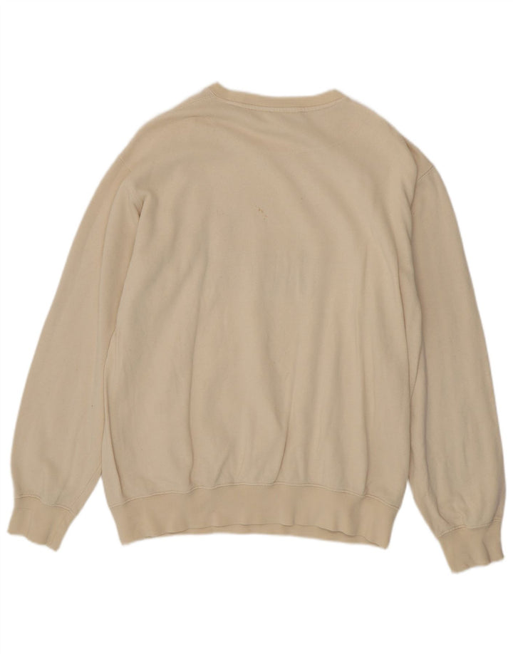 PUMA grafisk sweatshirt til mænd Medium Off White