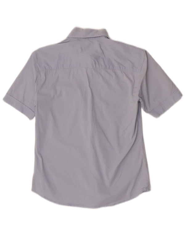 Carhartt kortærmet skjorte til kvinder UK 8 Small Blue