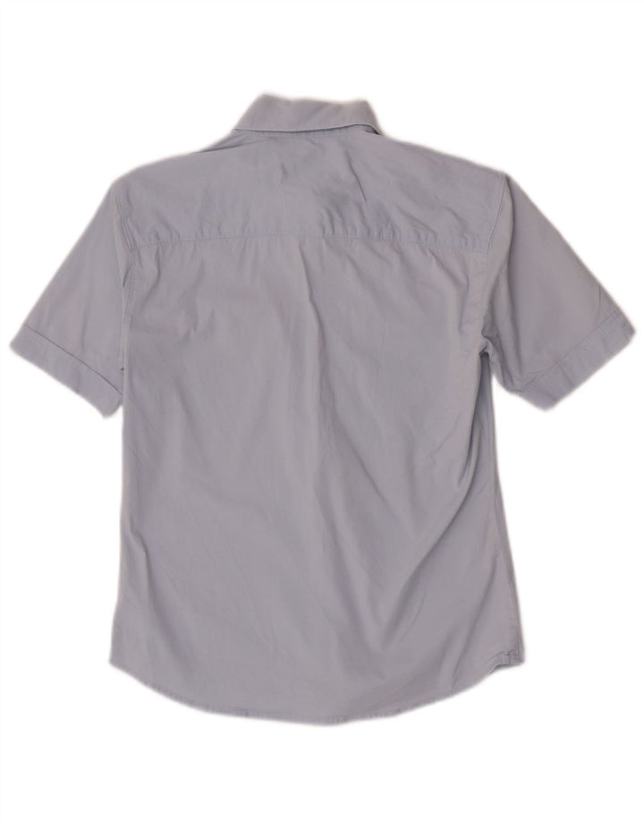 Carhartt kortærmet skjorte til kvinder UK 8 Small Blue