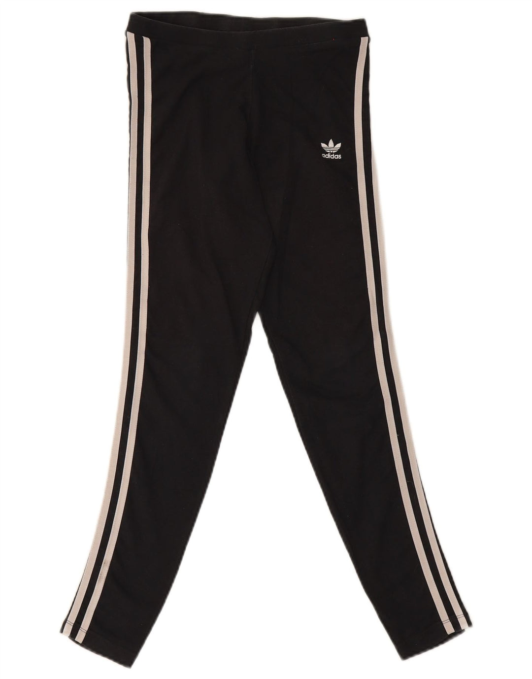 Adidas Dame Leggings UK 10 Small Black Bomuld