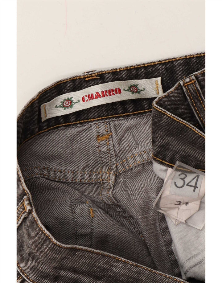 Charro Straight Jeans til kvinder W34 L28 Grå