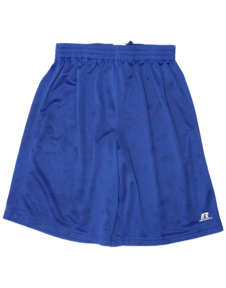 Russell Athletic Boys Sports Shorts 14-15 år Blå polyester
