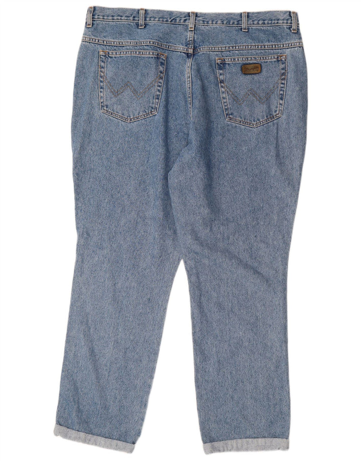 Wrangler Herre tilspidsede jeans W40 L30 Blå