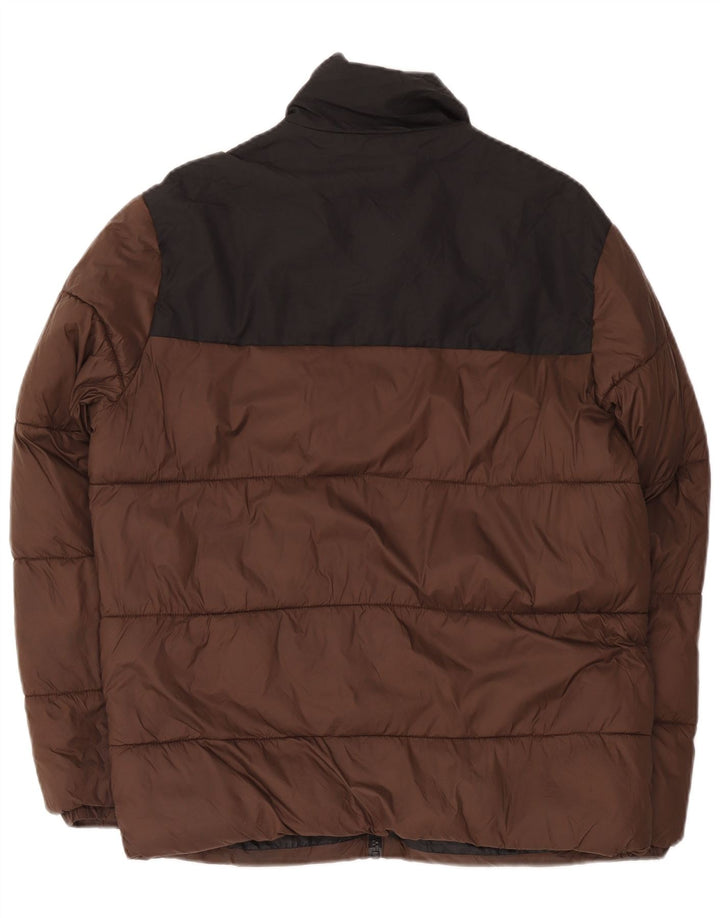 Jack & Jones Polstret herrejakke UK 36 Lille brun farveblok