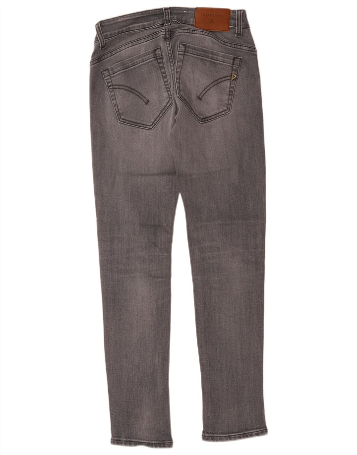 Dondup Dame Slim Jeans W28 L29 Grå Bomuld