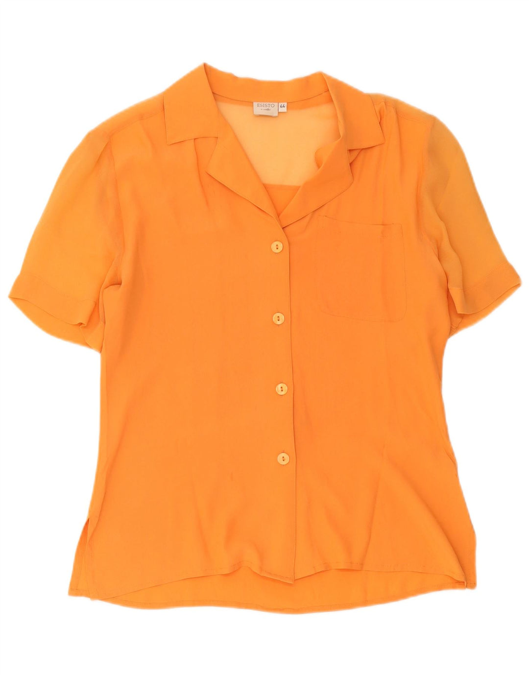 Conbipel Dame Esisto kortærmet skjortebluse IT 44 Medium Orange