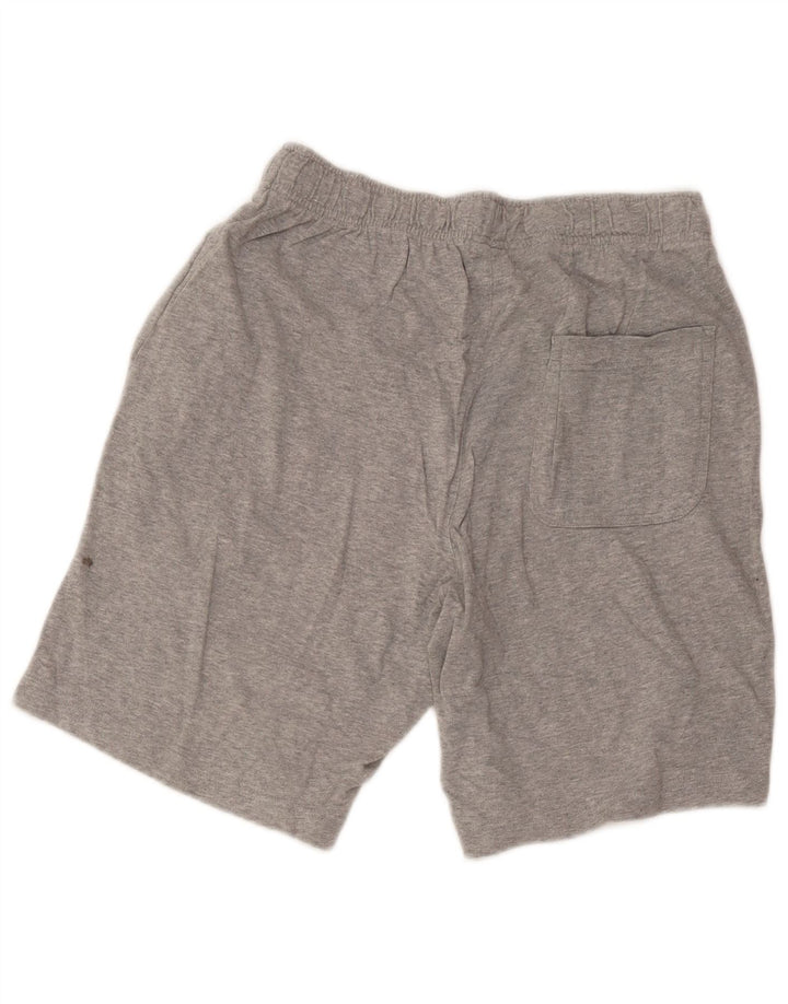 Nike sportsshorts til mænd, små grå flækkede bomuld